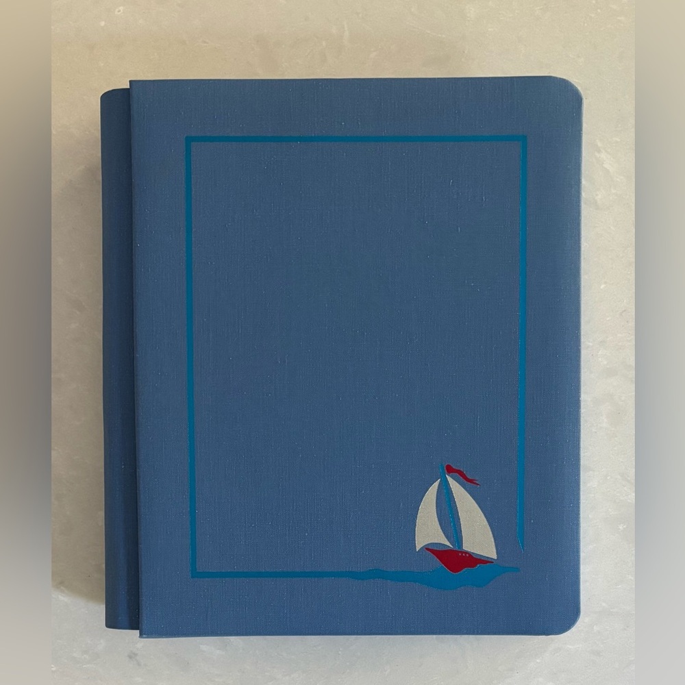 Creative Memories 8X10 Limited Edition 1995 Summer Sailboat Album
